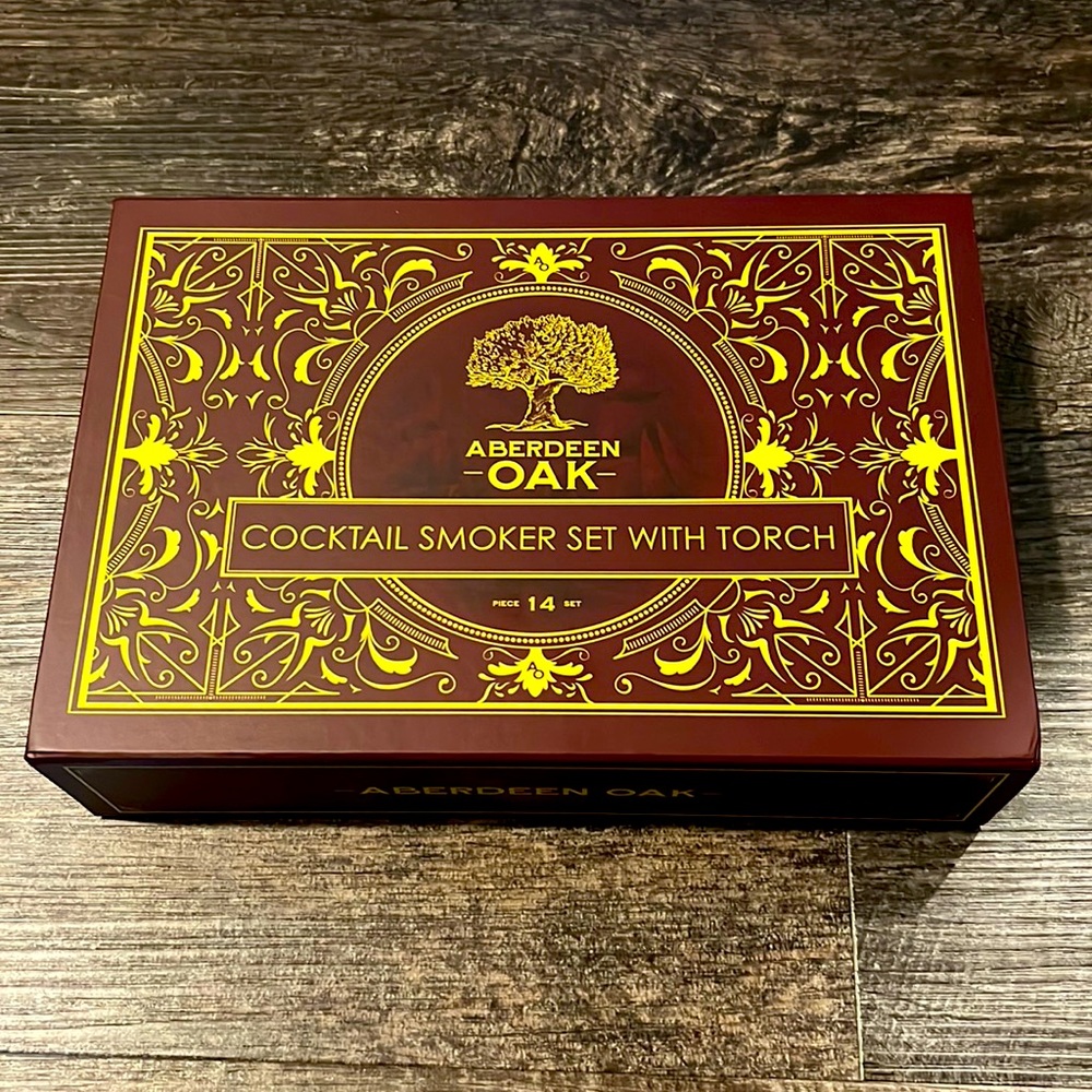 Aberdeen Cocktail Smoker Set w/ Torch